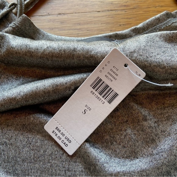 Anthropologie Lurex off the shoulder top - Picture 3 of 5